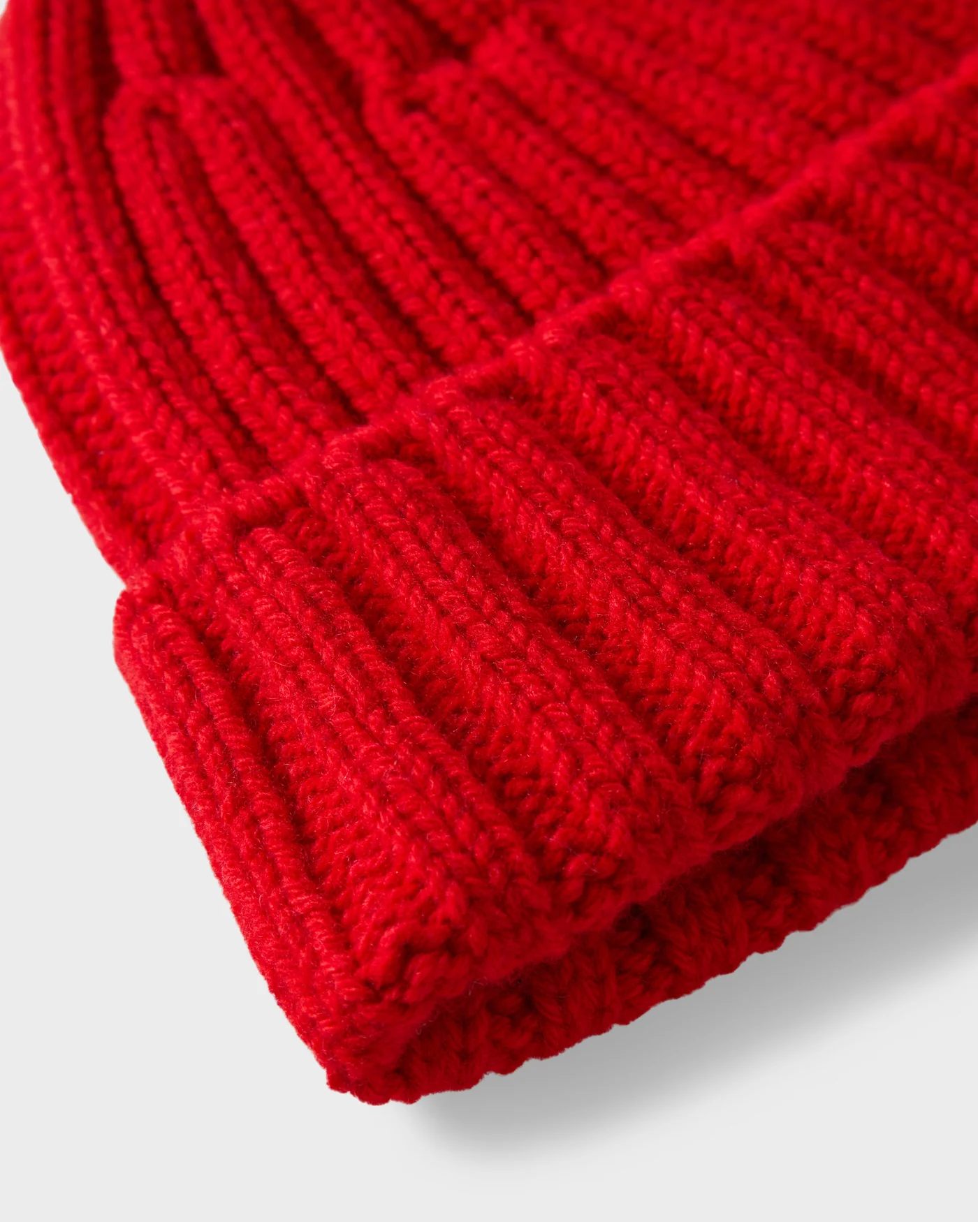 Åke Merino/Cashmere Knit Hat - Barn Red — view 2