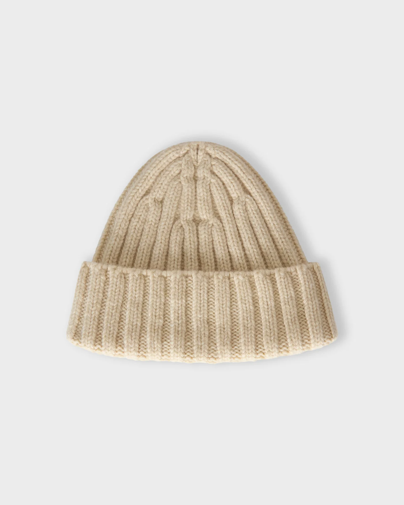 Åke Merino/Cashmere Knit Hat - Cream