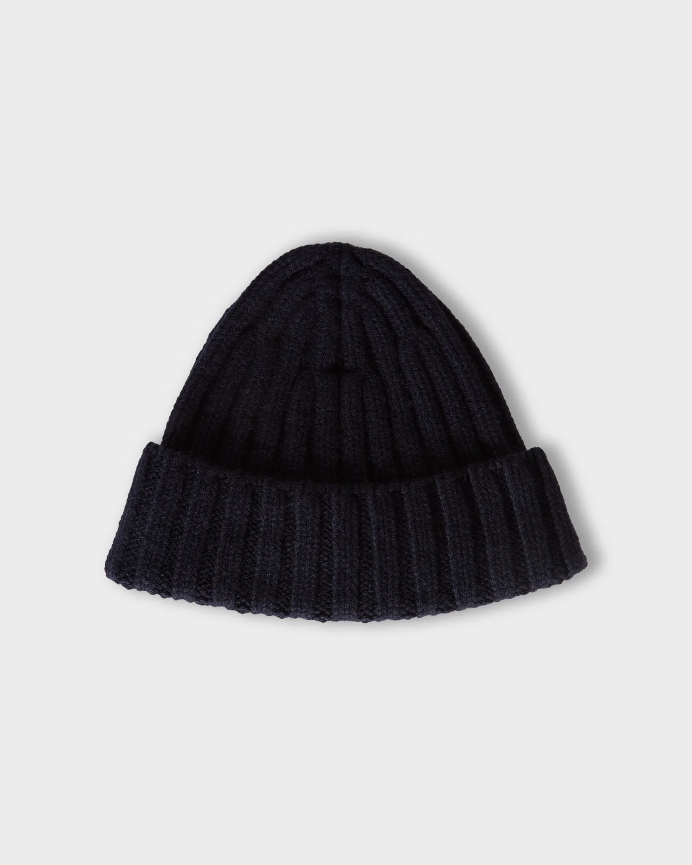 Åke Merino/Cashmere Knit Hat - Dark Navy