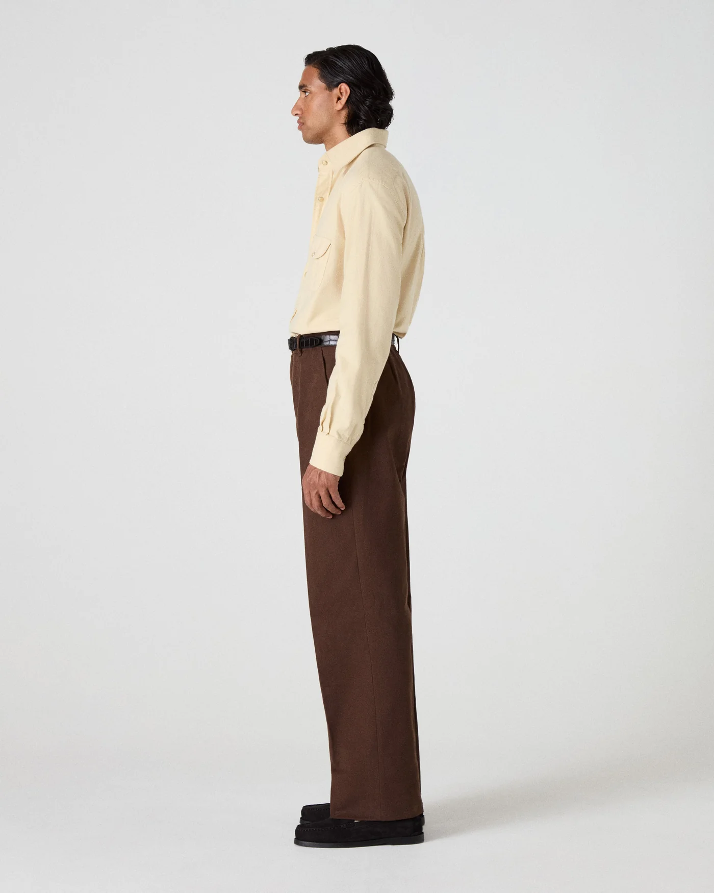 Alfredo Cotton Trousers - Cocoa — view 2