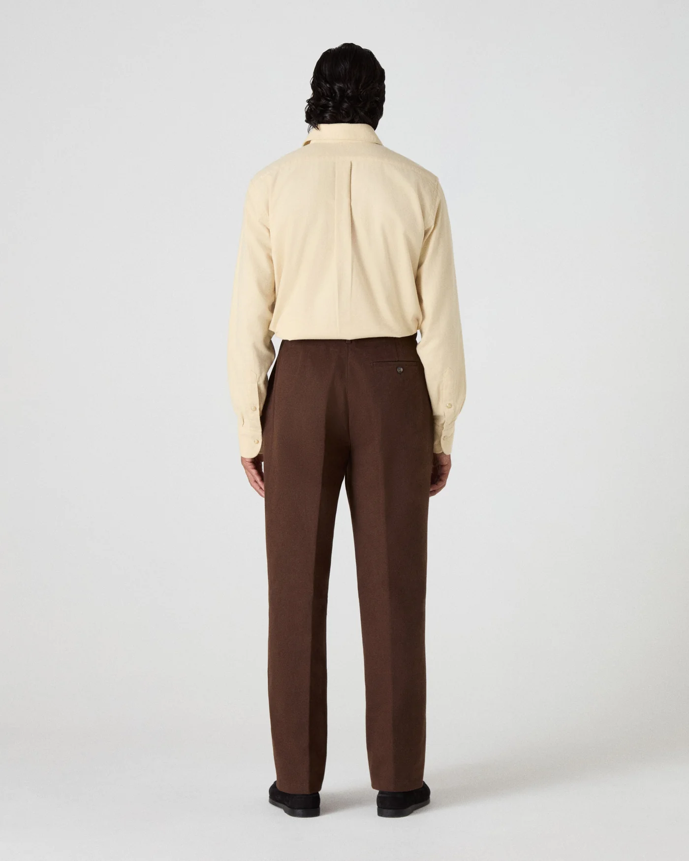Alfredo Cotton Trousers - Cocoa — view 3