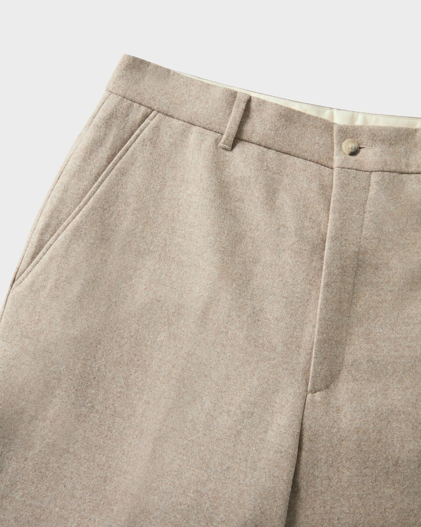 Alfredo Flannel Trousers - Sand — view 4