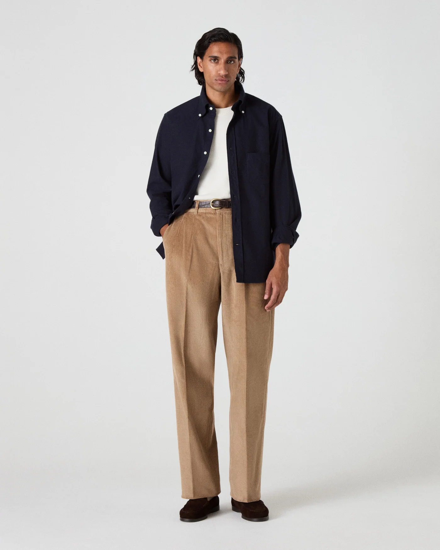 Antonello Corduroy Trousers - Fawn
