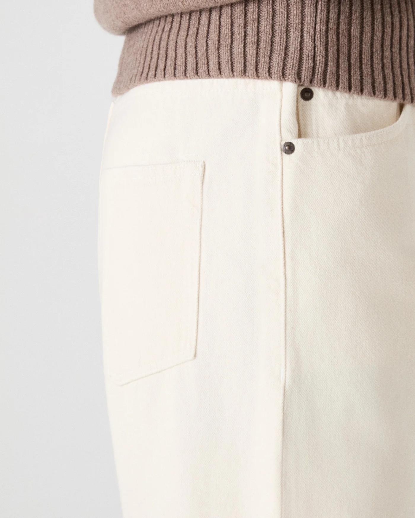 Arthuro Jeans - Rinsed Ecru — view 2