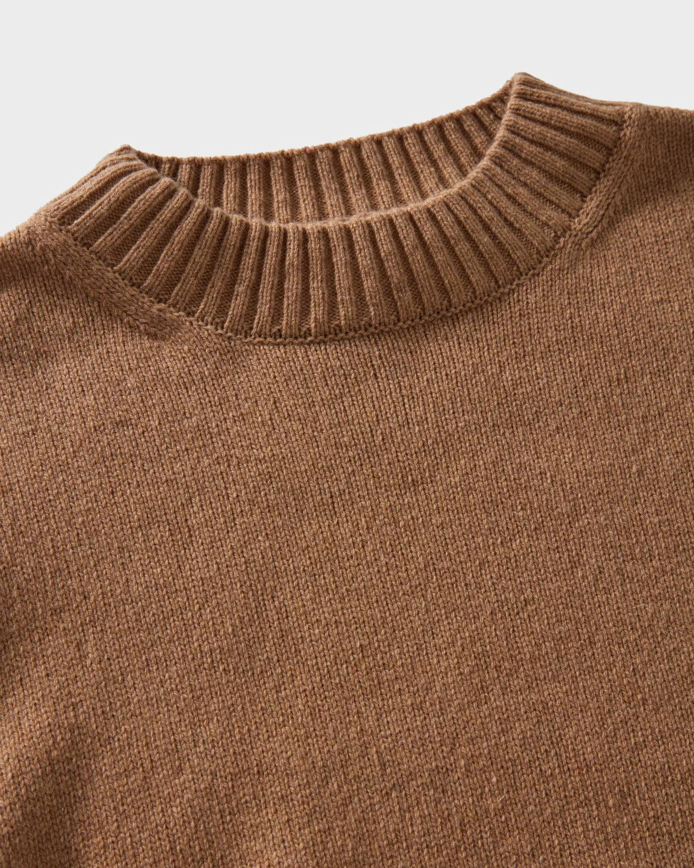 Ben Cashmere Sweater - Camel — view 6