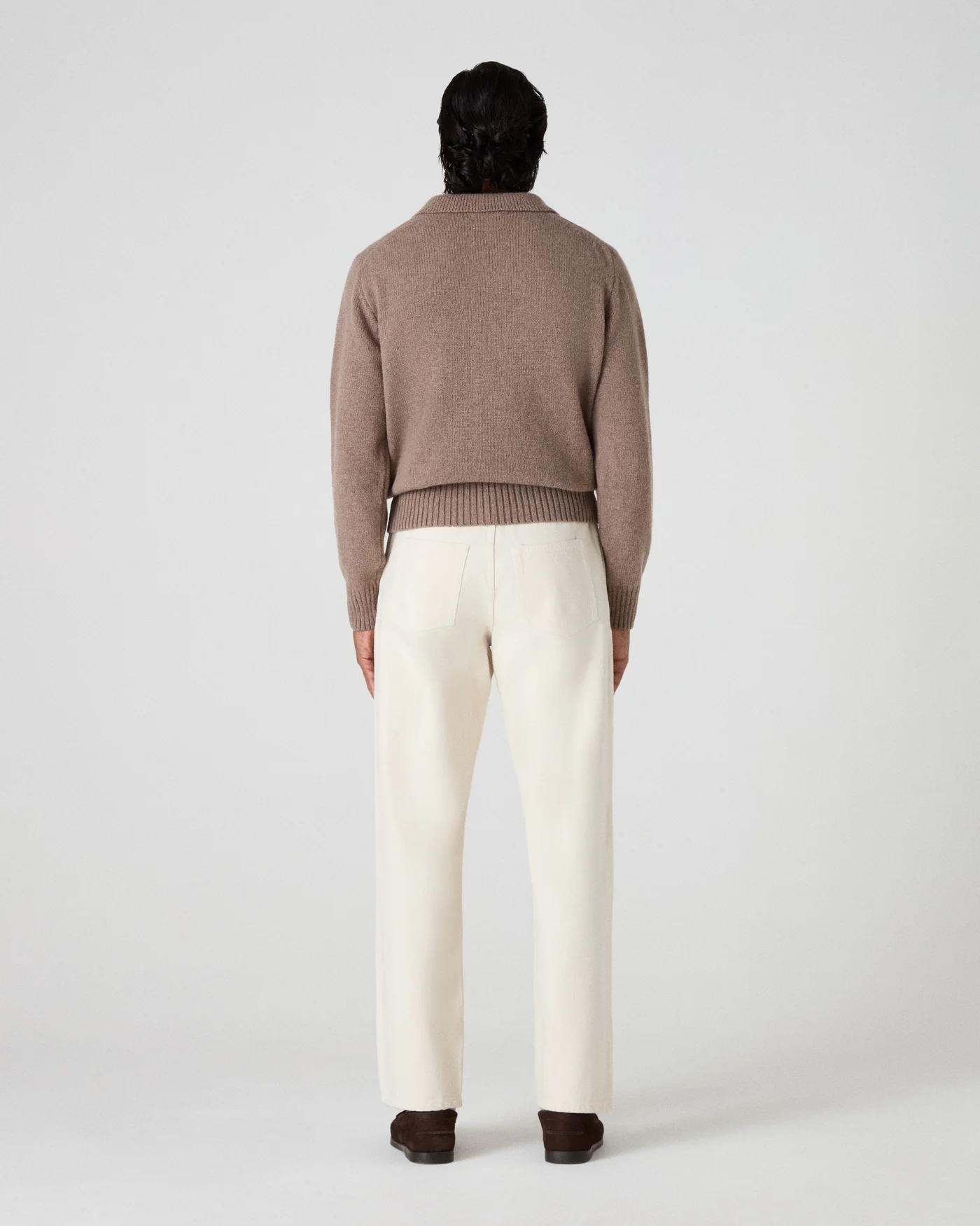 Benny Wool/Cashmere Polo - Hazel — view 4
