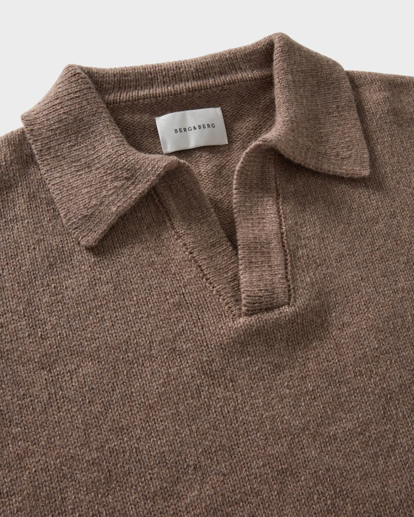 Benny Wool/Cashmere Polo - Hazel — view 7