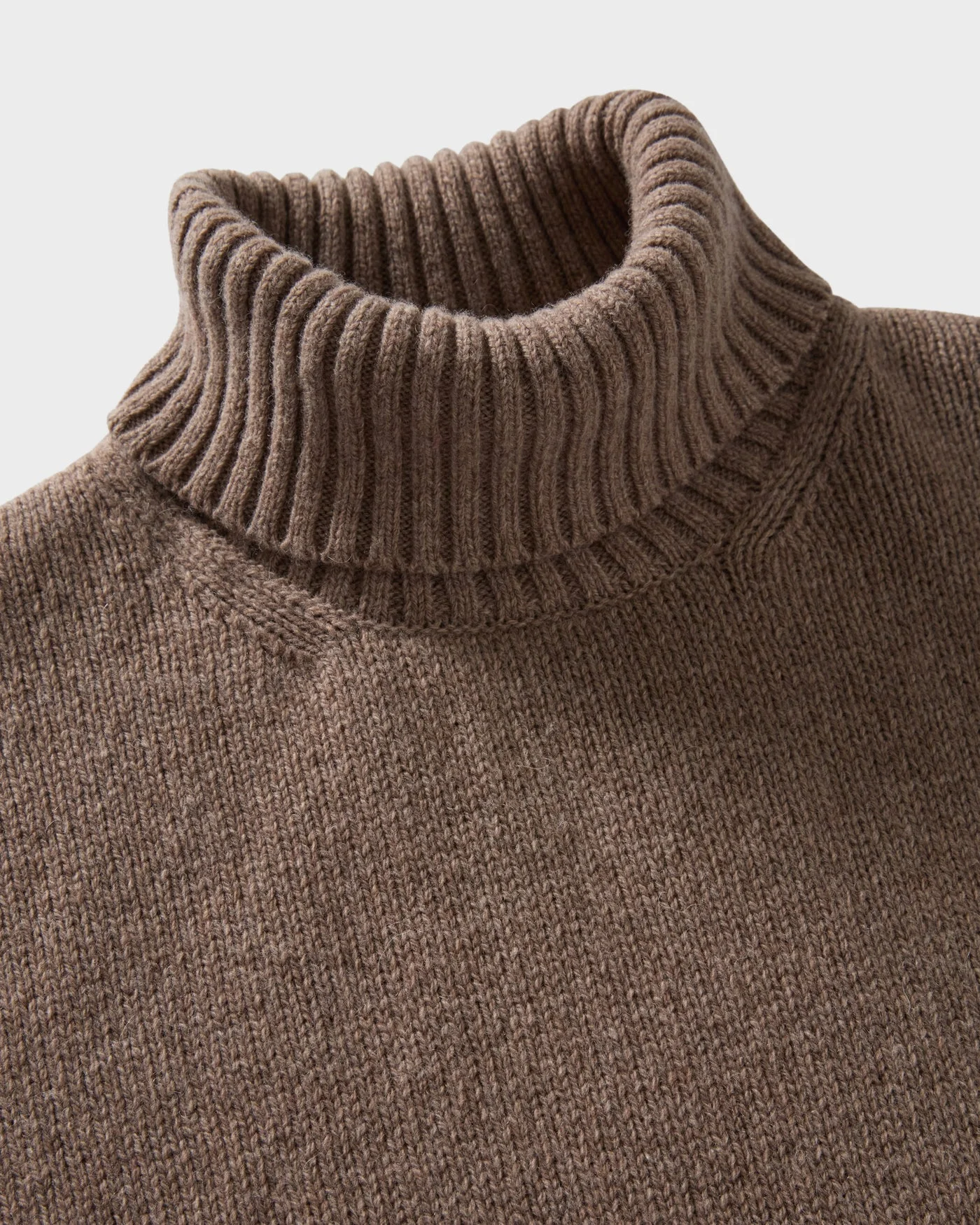 Bernhard Roll Neck Sweater - Hazel — view 6