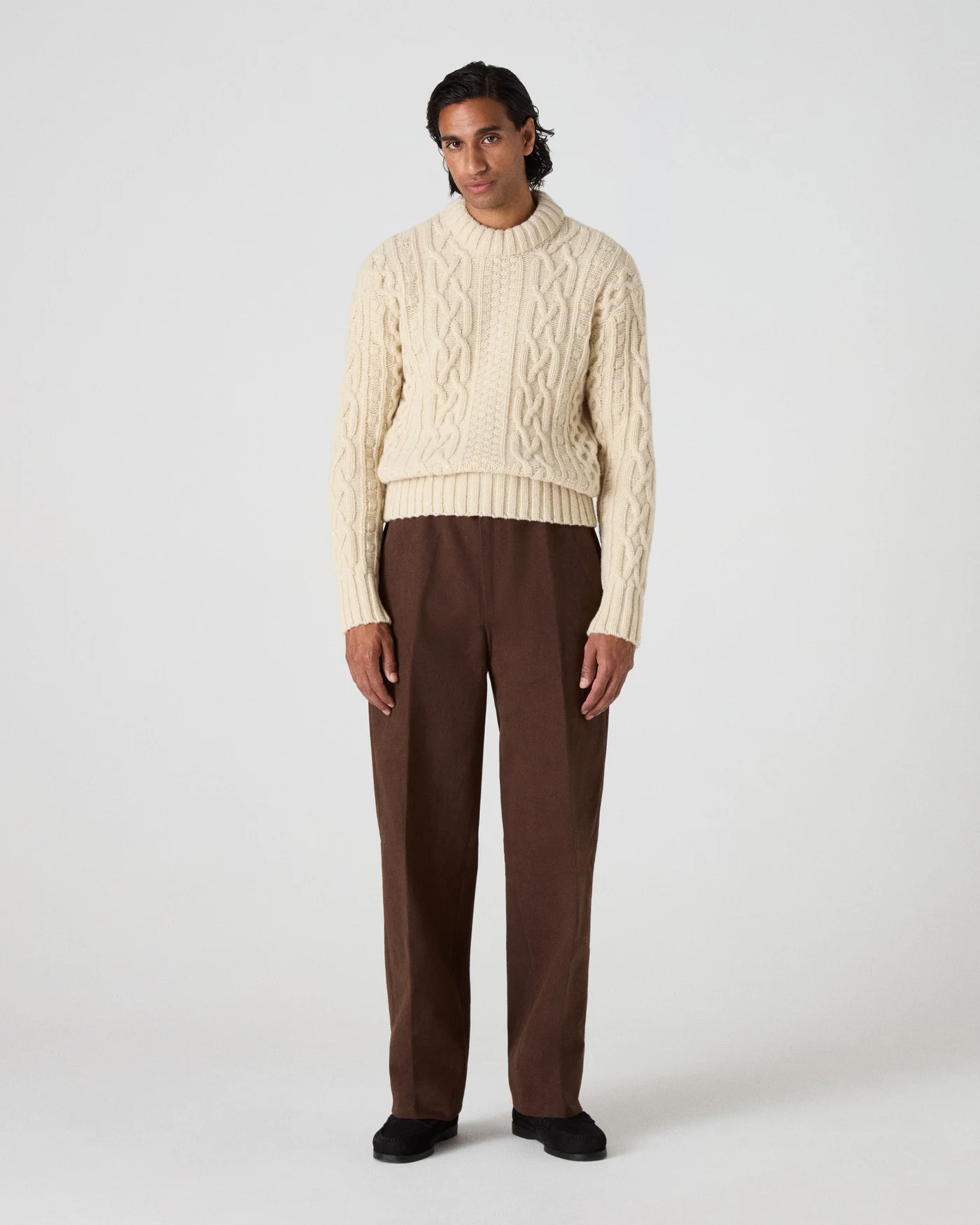 Brian Aran Sweater - Cream