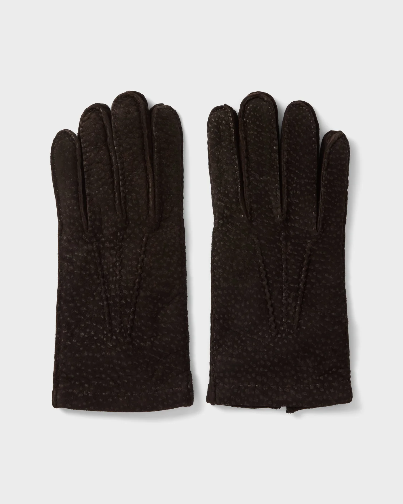 Carpincho Gloves - Dark Brown