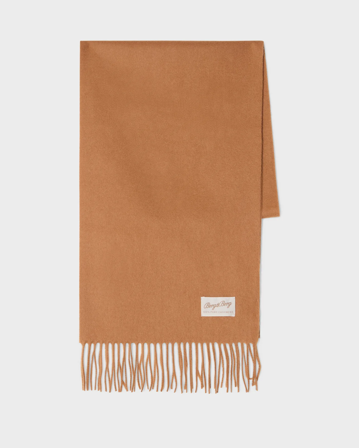 Cashmere Scarf - Camel — view 3