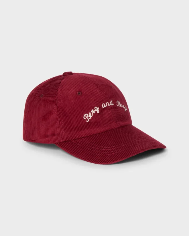 Corduroy Dad Cap - Burgundy