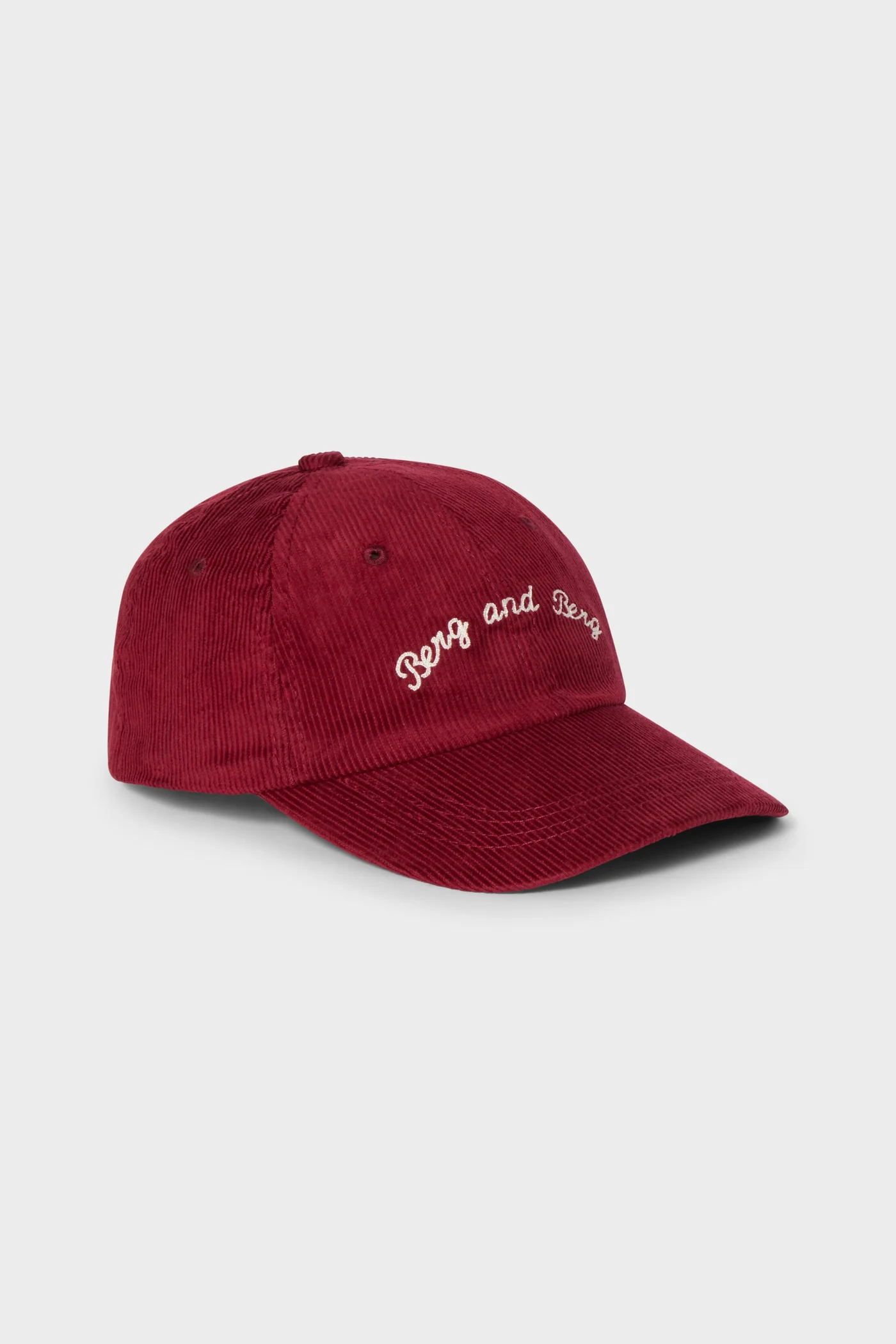 Corduroy Dad Cap - Burgundy