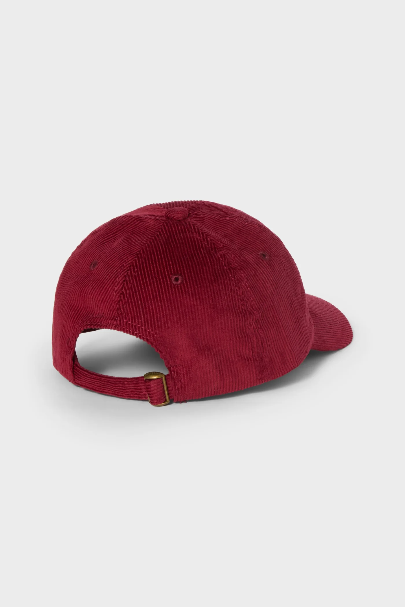 Corduroy Dad Cap - Burgundy — view 2