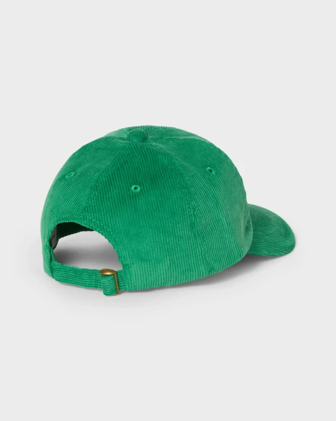 Corduroy Dad Cap - Kelly Green — view 2