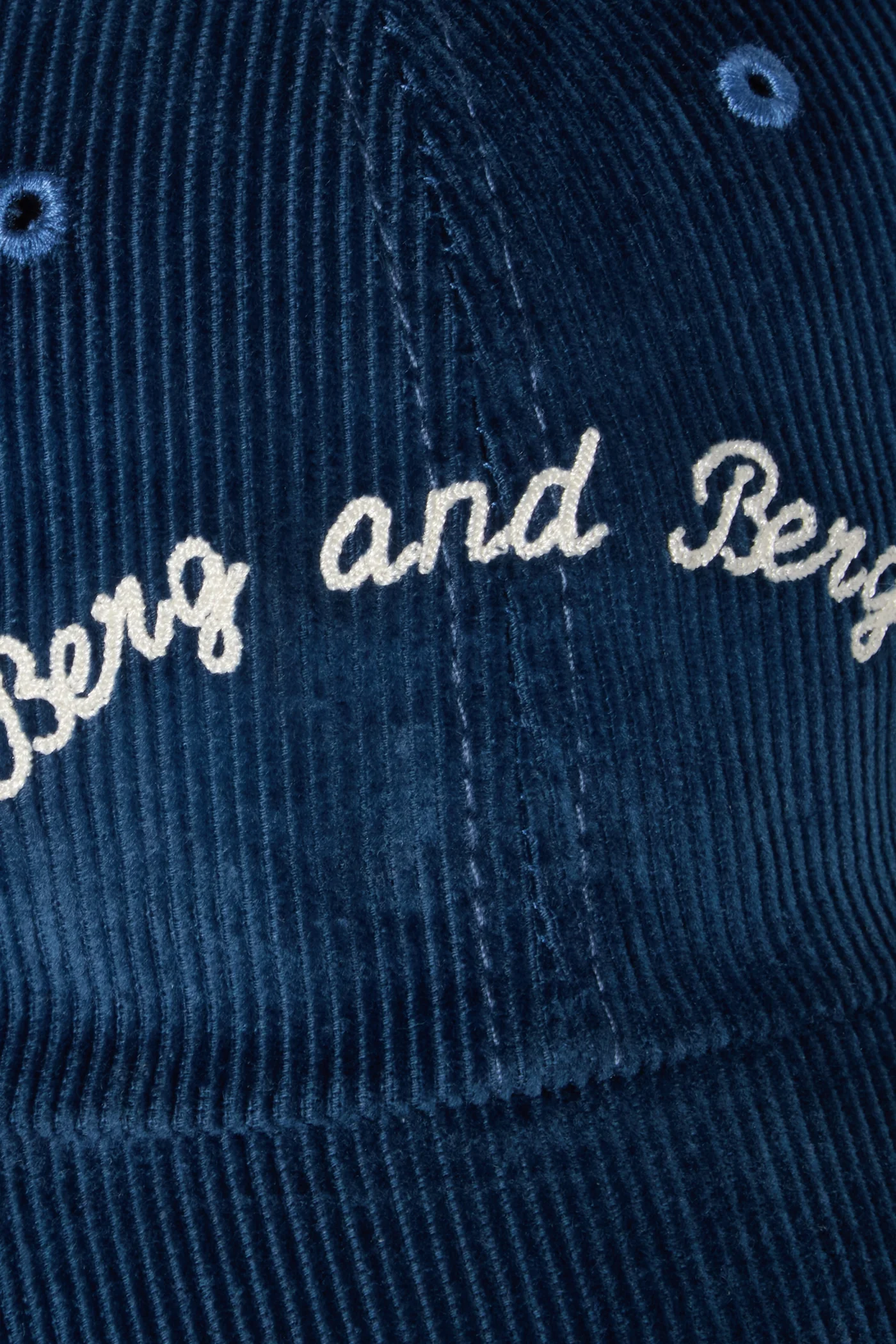Corduroy Dad Cap - Navy — view 3