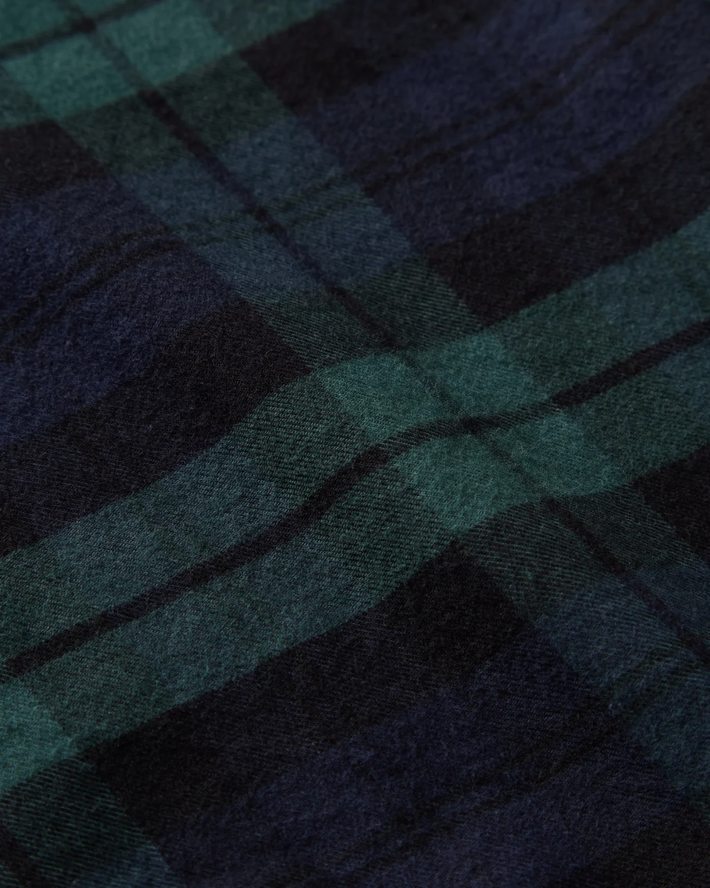 Ferdinand Brushed Twill Shirt - Blackwatch — view 2
