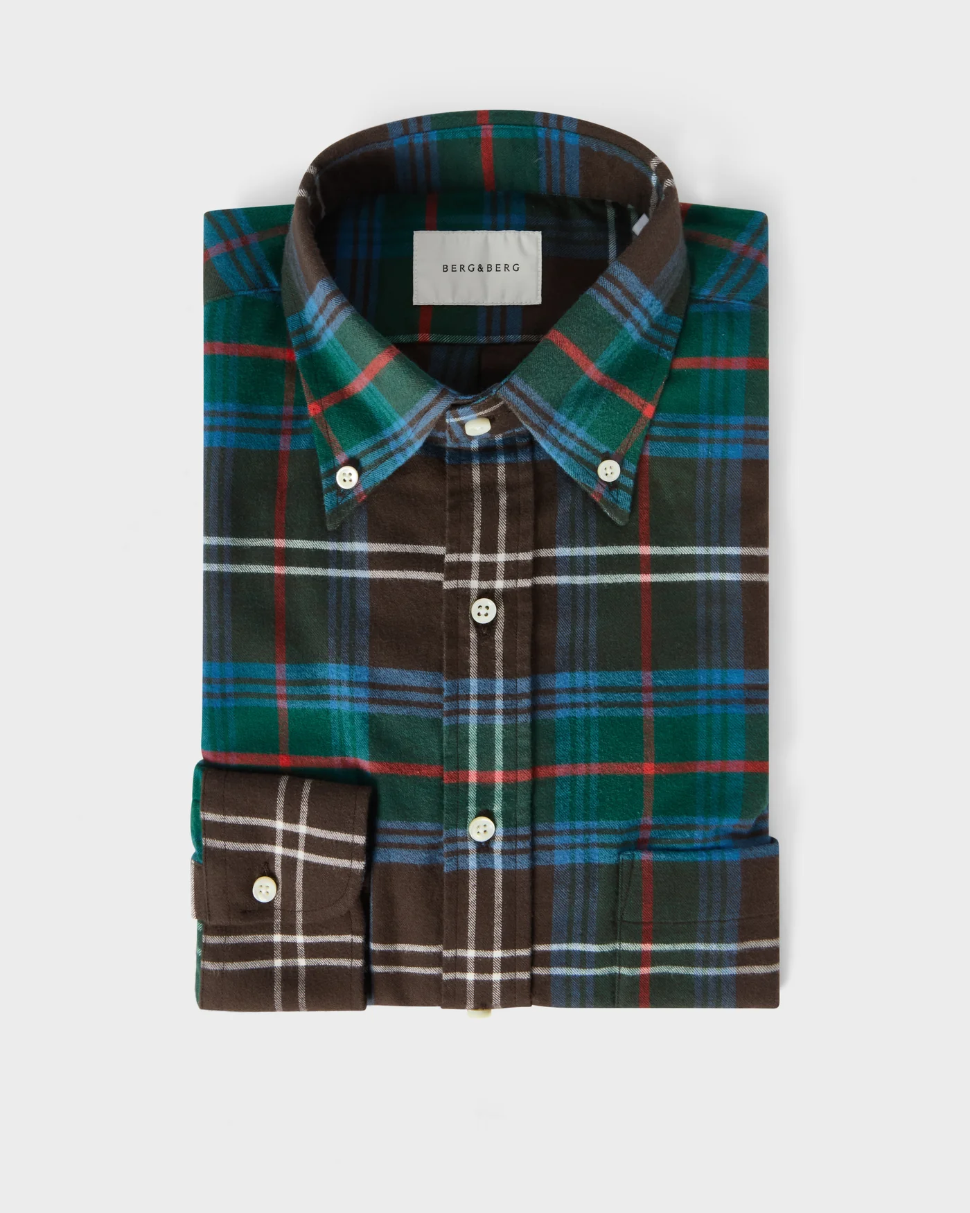 Ferdinand Oxford Brushed Twill Shirt - Multi Check