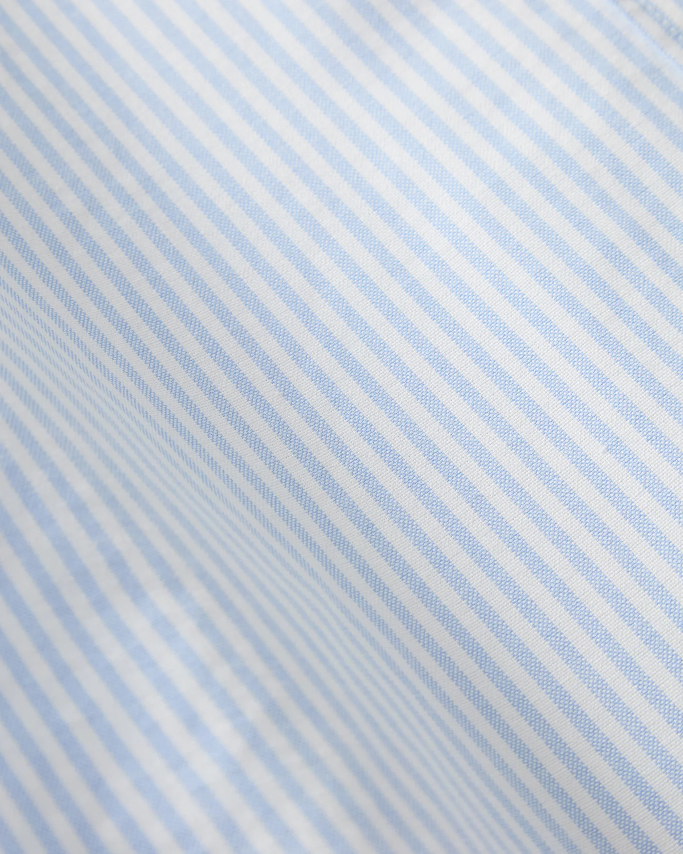 Ferdinand Oxford Button Down Shirt - White/Blue Stripe — view 2