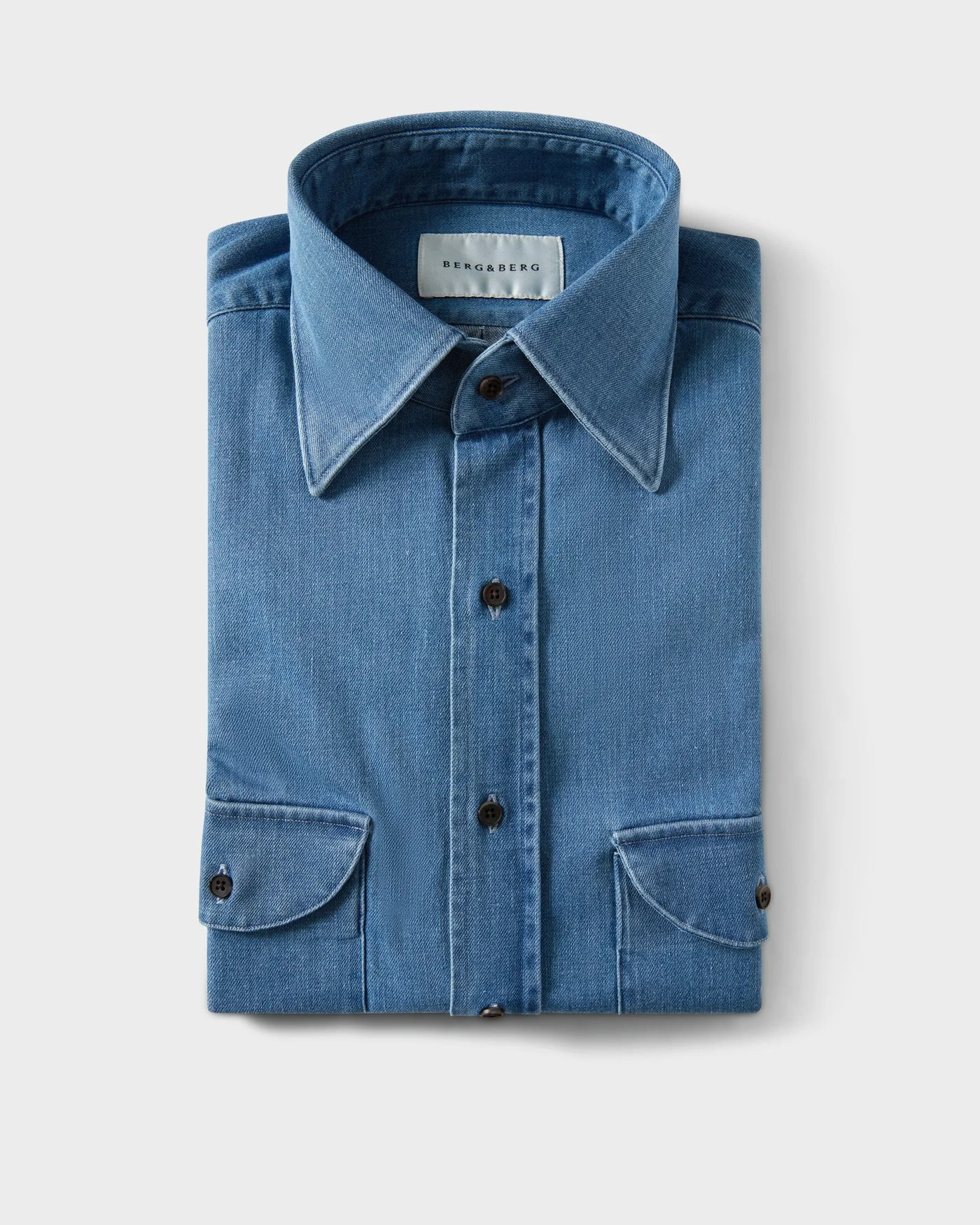 Francois Denim Shirt - Light Blue Wash