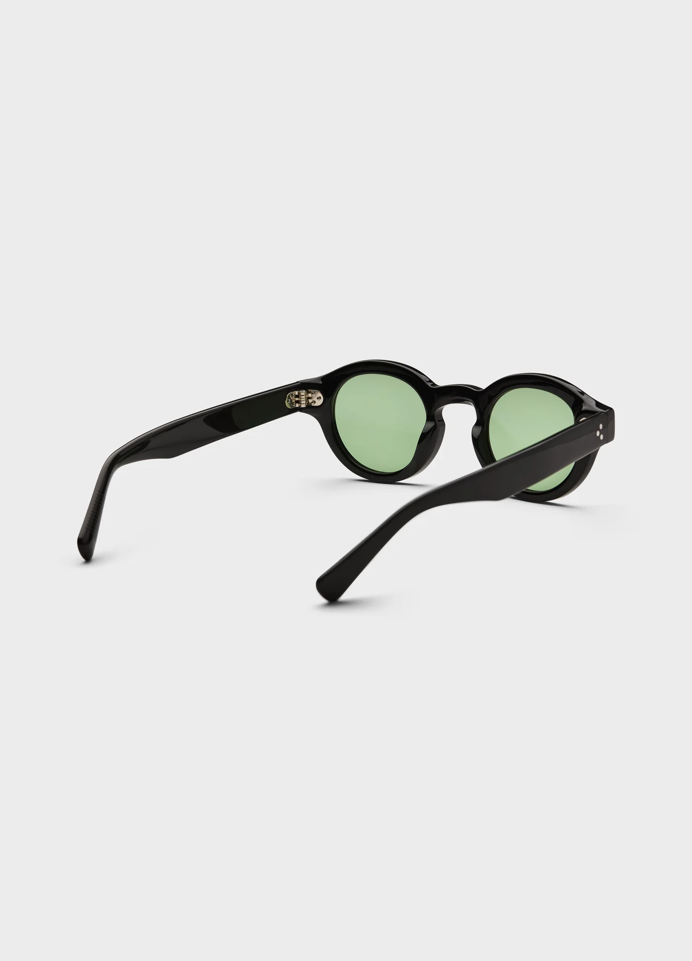 George Sunglasses - Black/Green Lenses — view 3