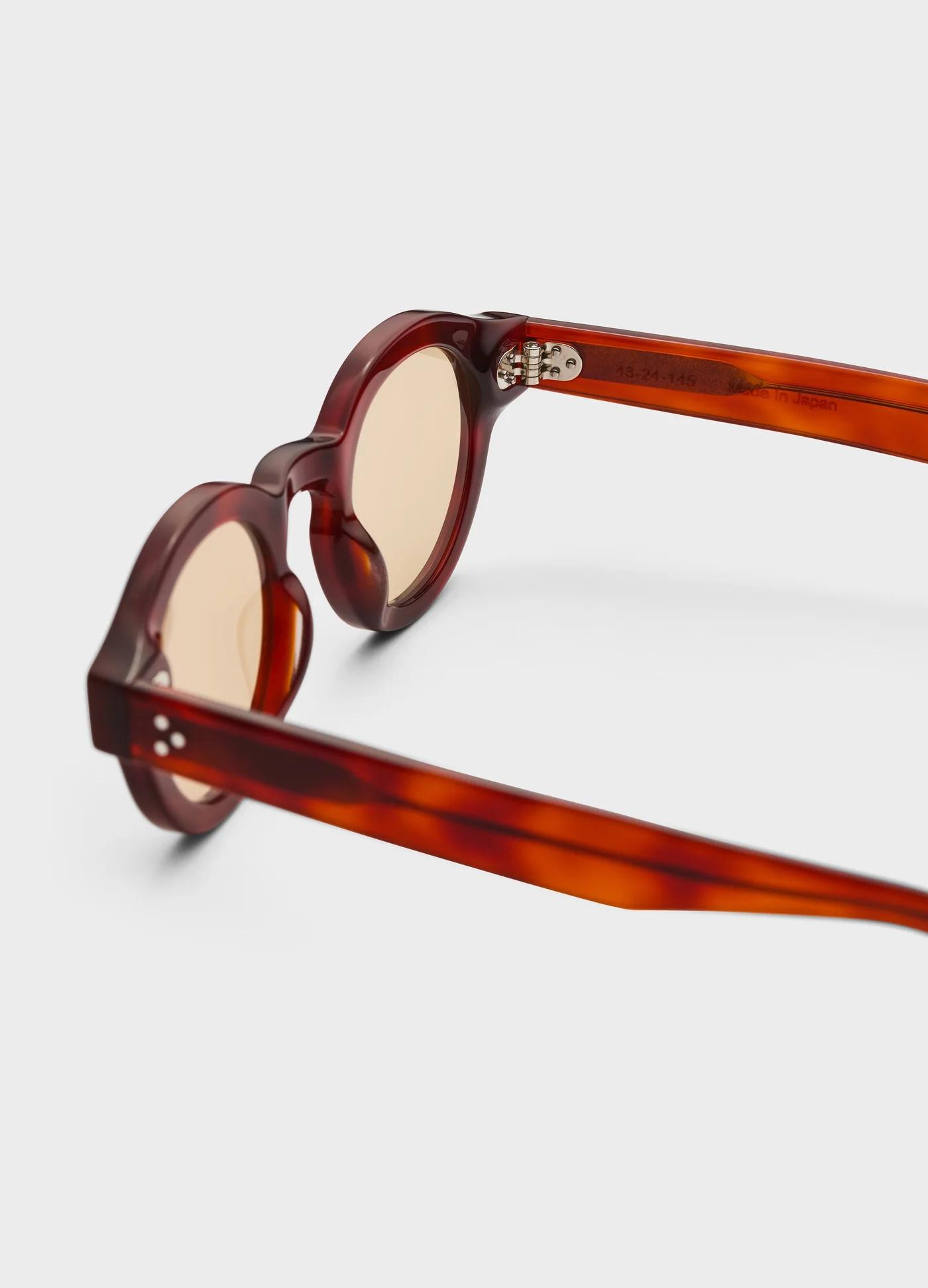George Sunglasses - Light Brown Tortoise/Brown Lenses — view 6