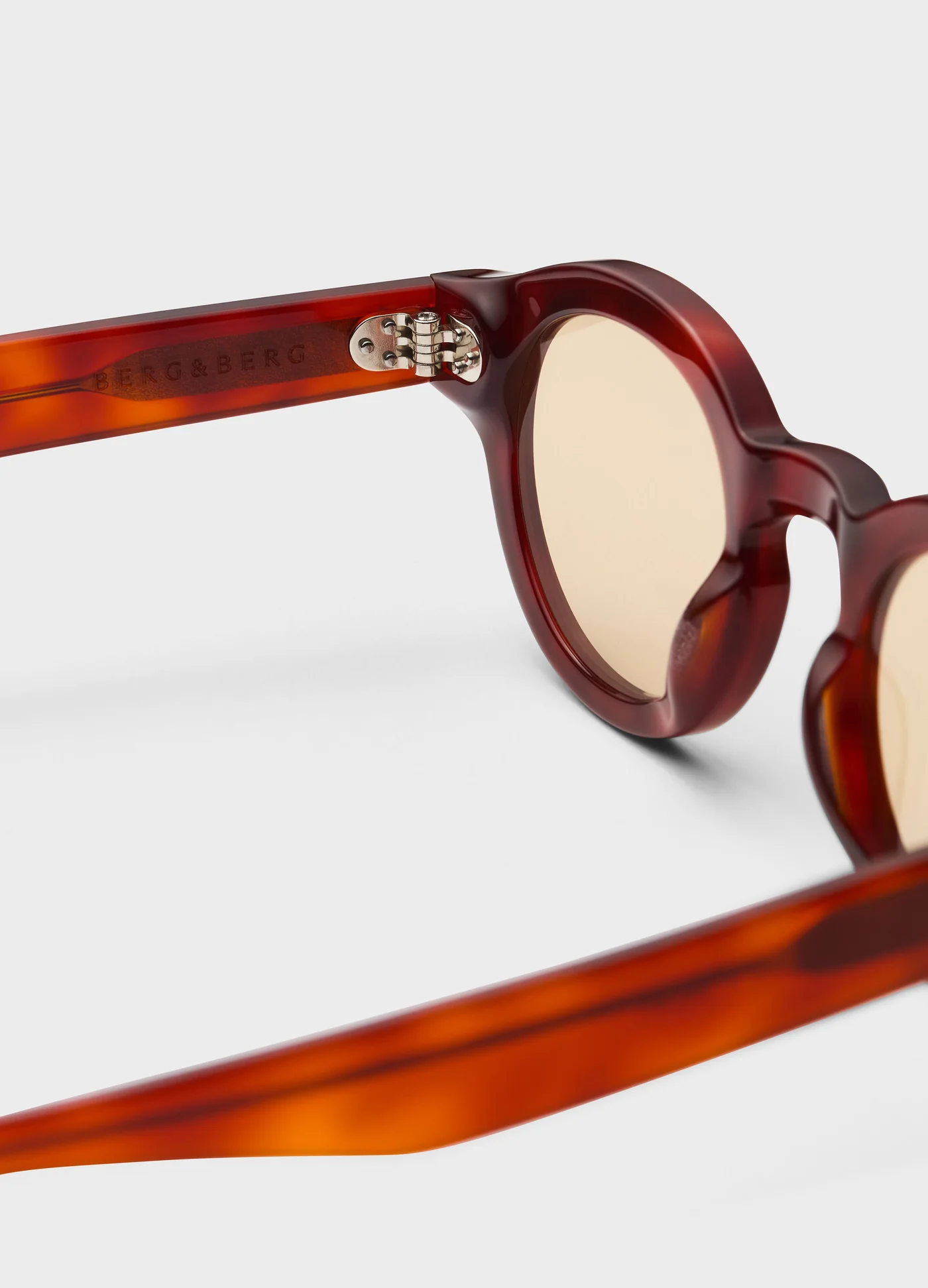 George Sunglasses - Light Brown Tortoise/Brown Lenses — view 7