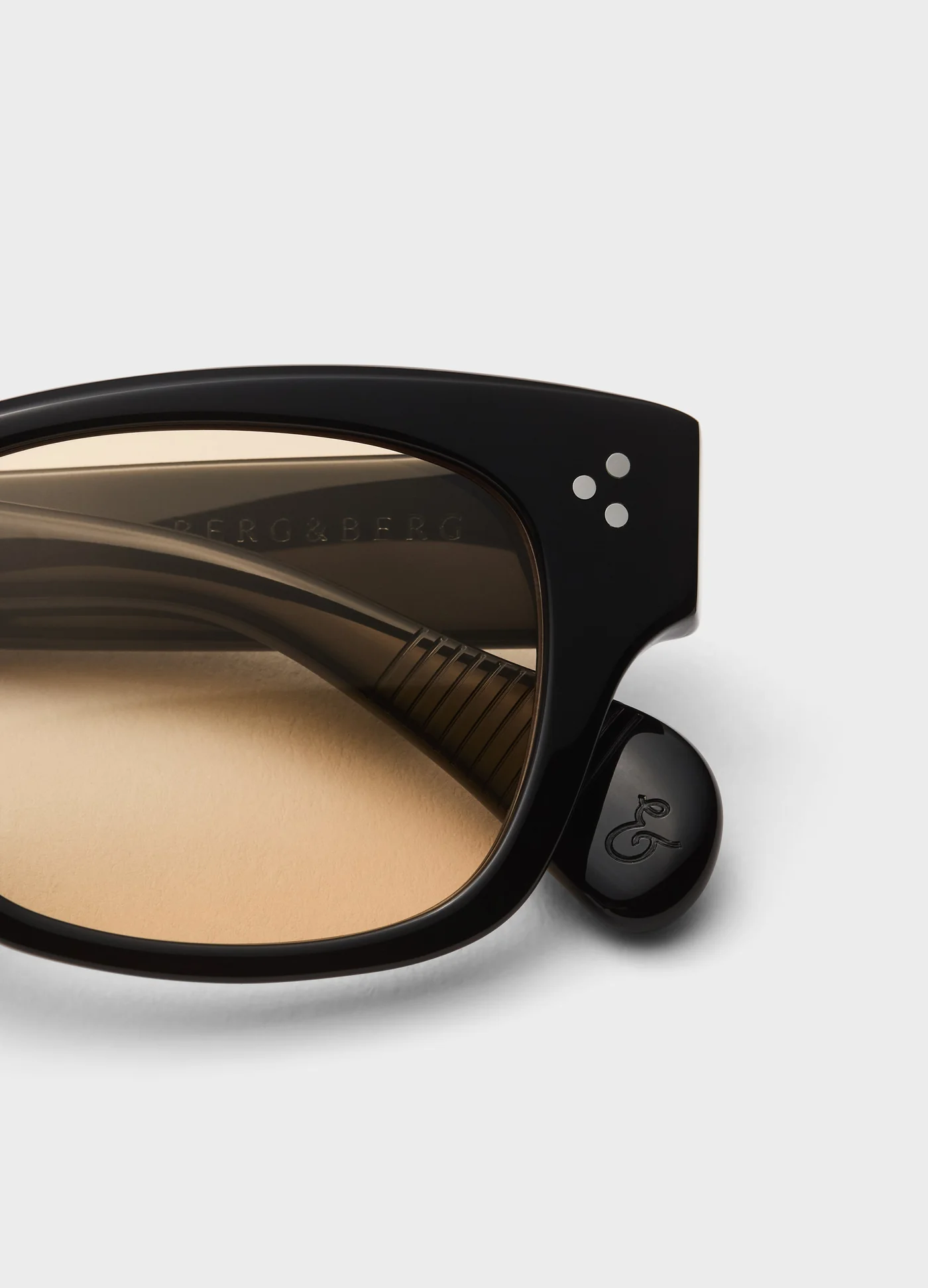 Gustav Sunglasses - Black/Brown Lenses — view 2