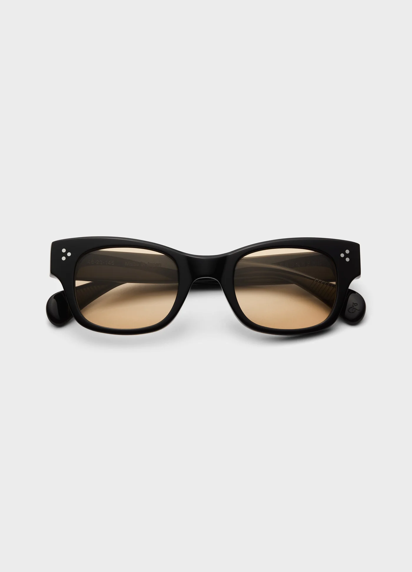 Gustav Sunglasses - Black/Brown Lenses — view 4