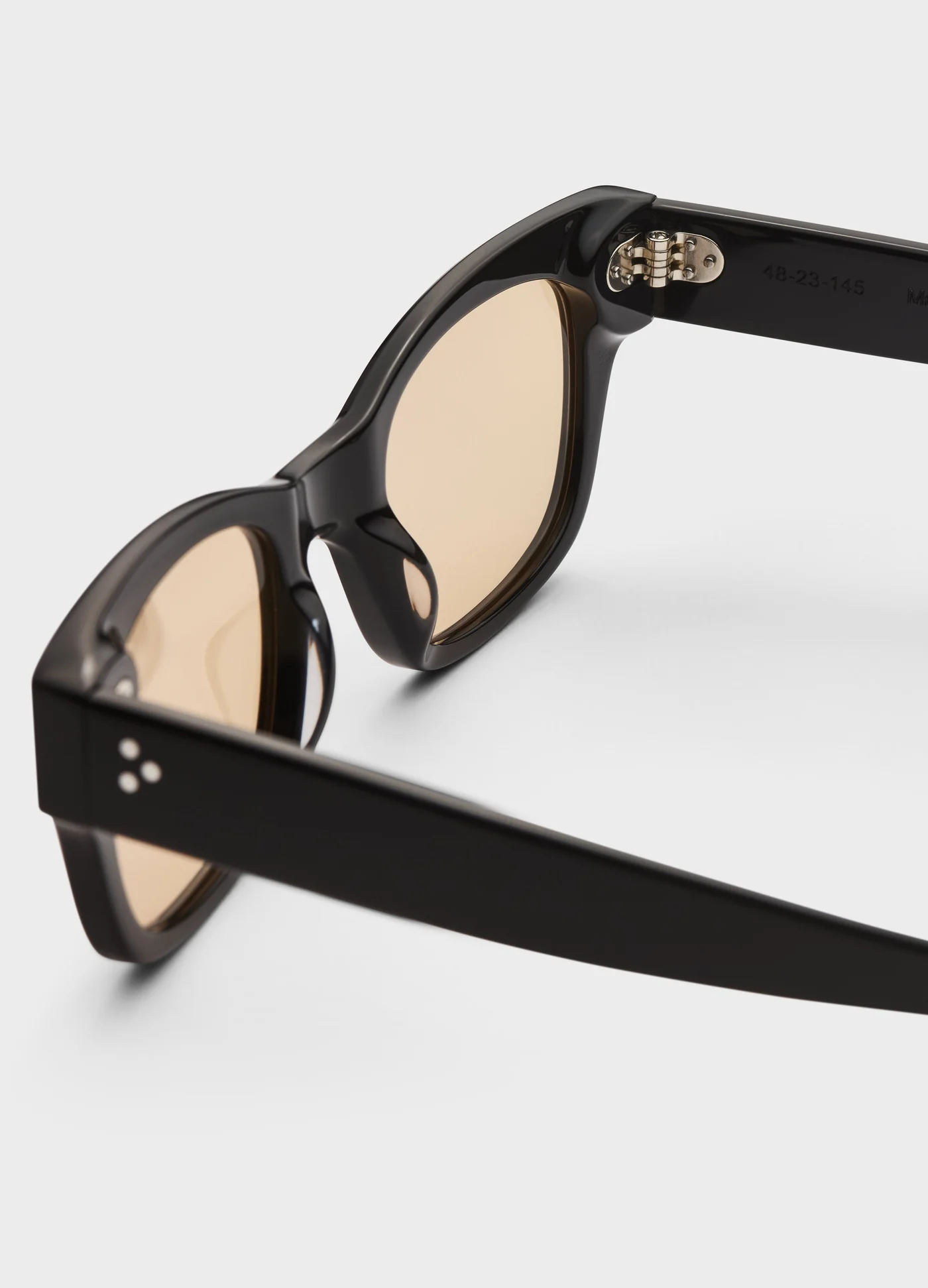 Gustav Sunglasses - Black/Brown Lenses — view 5
