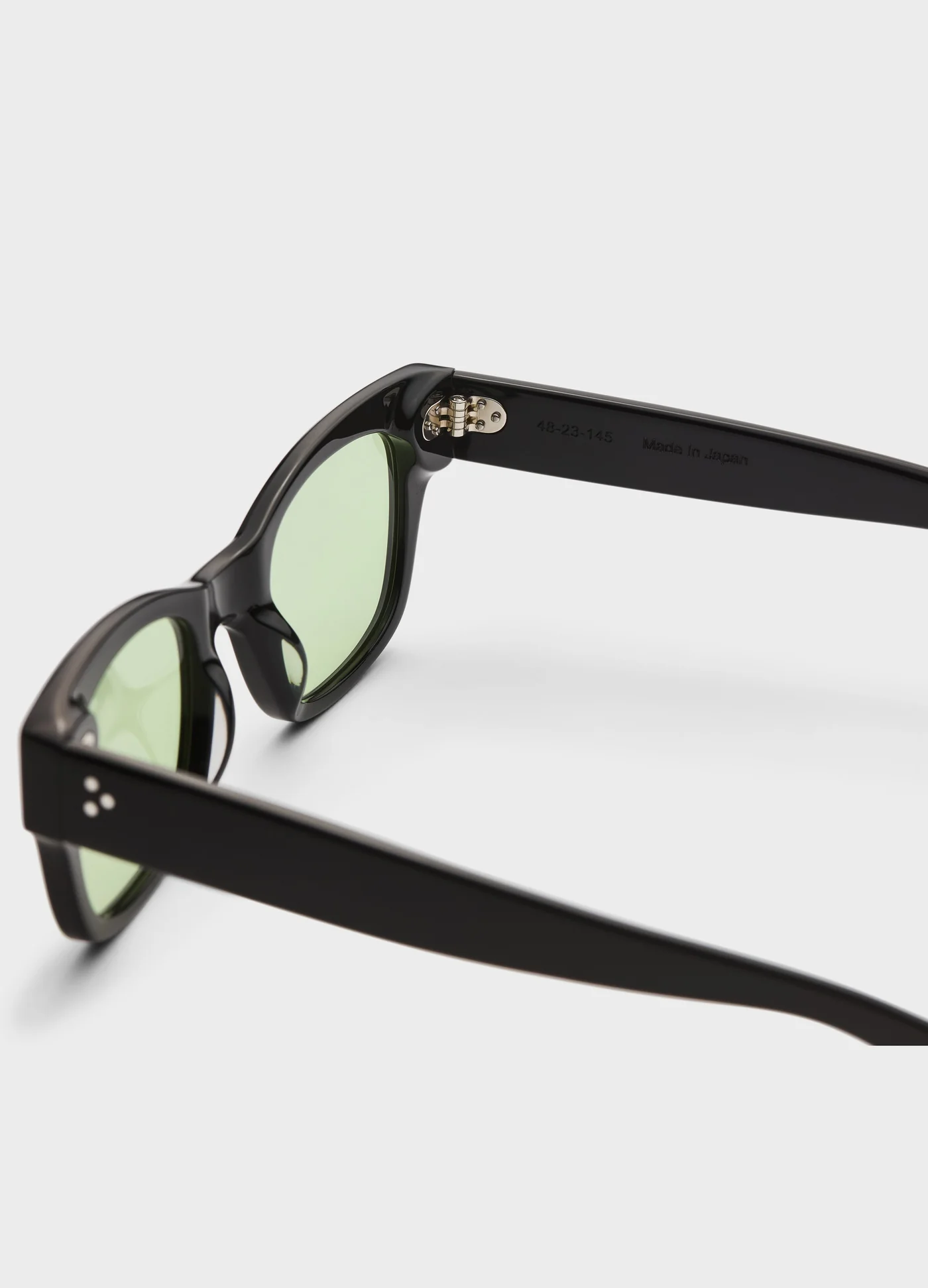 Gustav Sunglasses - Black/Green Lenses — view 5