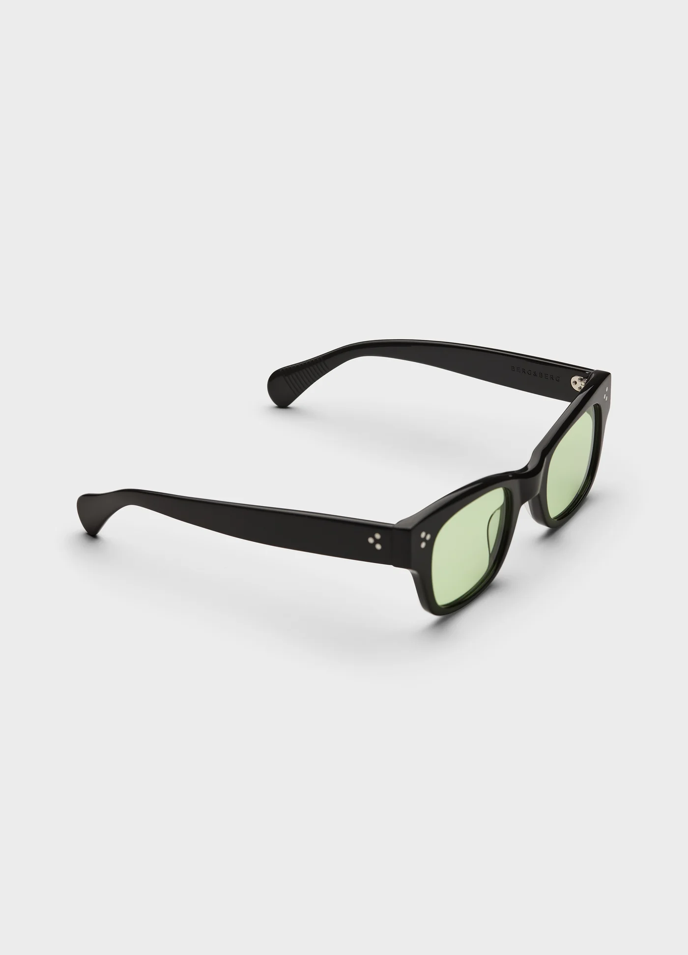 Gustav Sunglasses - Black/Green Lenses — view 6