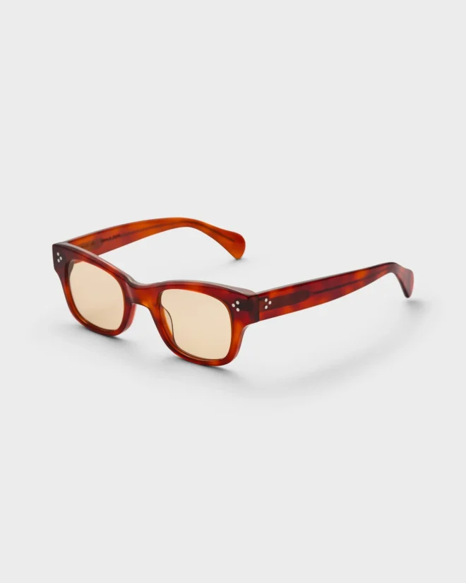 Gustav Sunglasses - Light Brown Tortoise/Brown Lenses