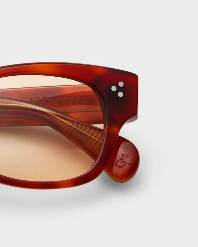 Gustav Sunglasses - Light Brown Tortoise/Brown Lenses — view 2