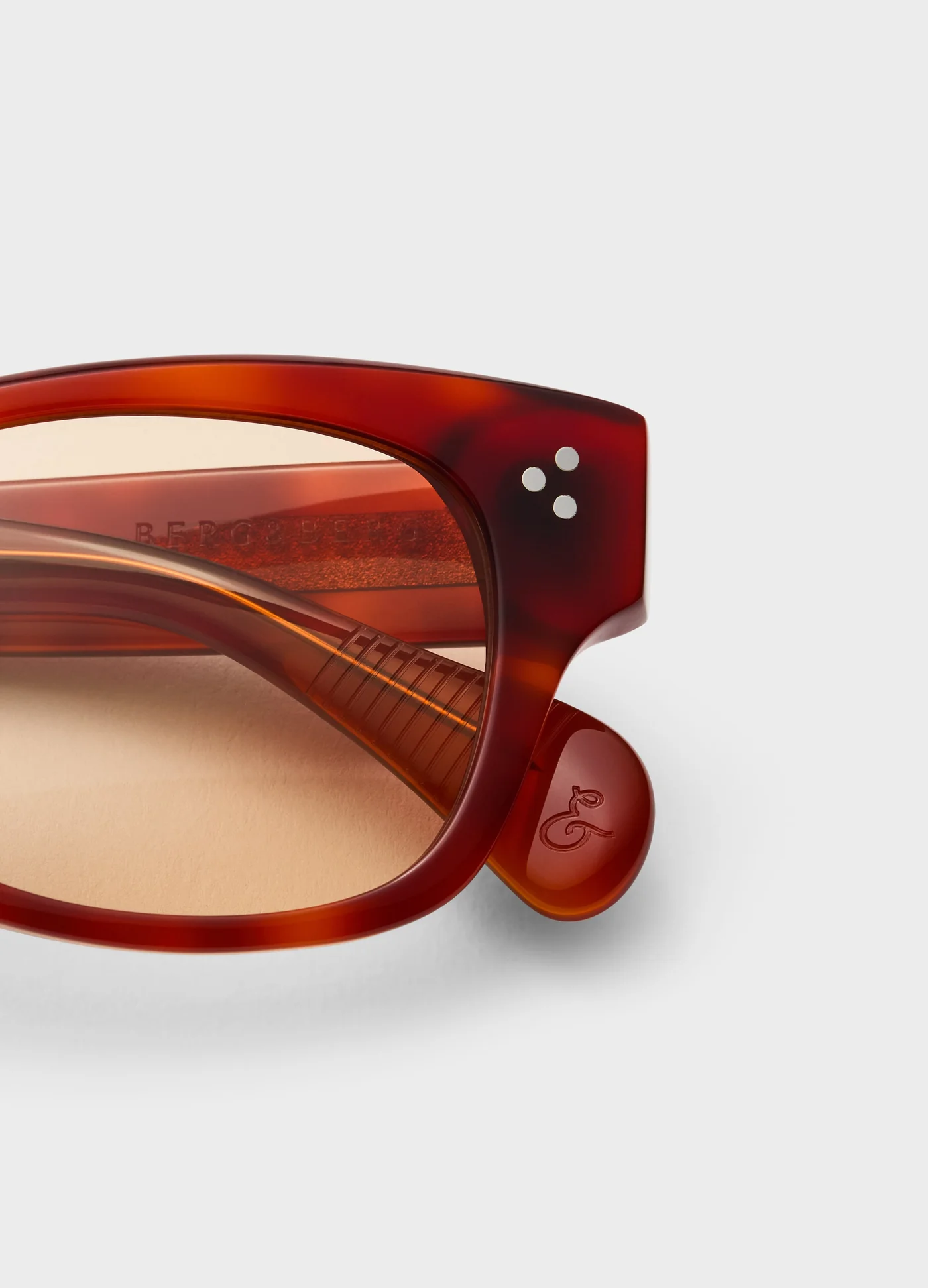 Gustav Sunglasses - Light Brown Tortoise/Brown Lenses — view 2