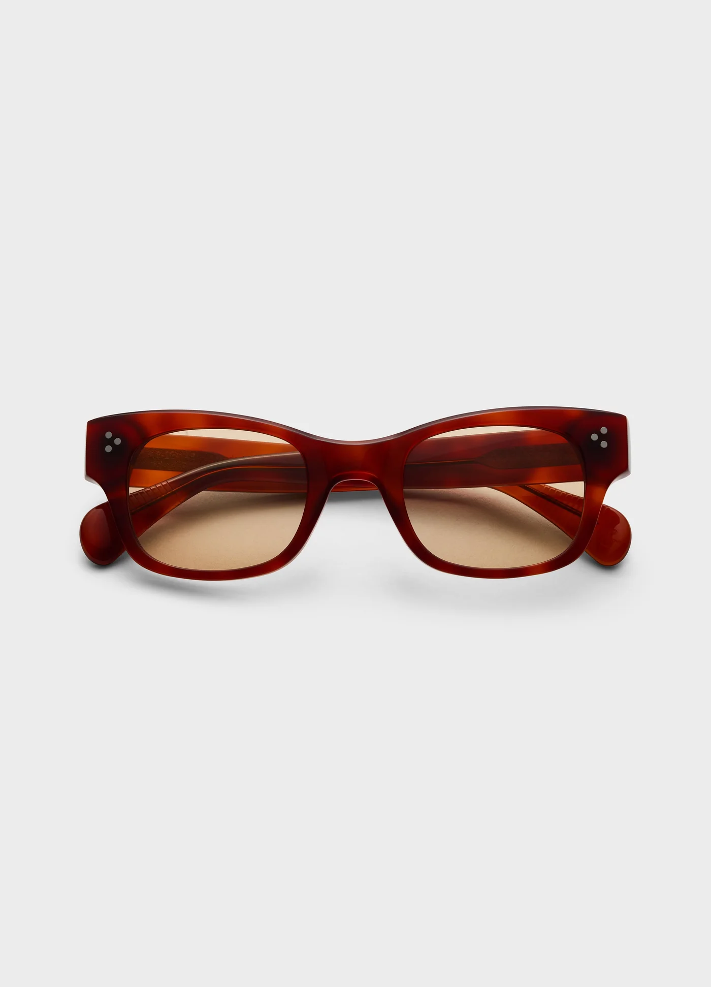 Gustav Sunglasses - Light Brown Tortoise/Brown Lenses — view 4