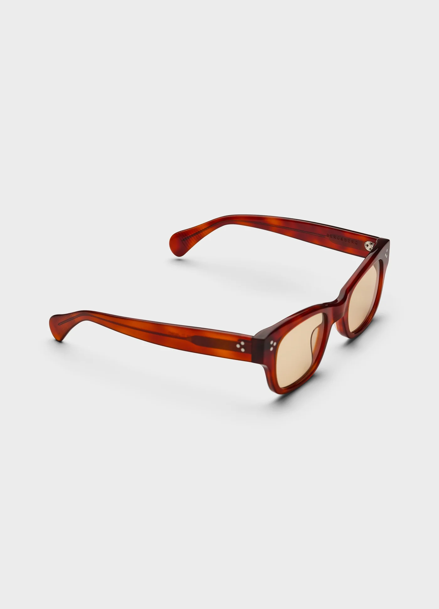 Gustav Sunglasses - Light Brown Tortoise/Brown Lenses — view 5