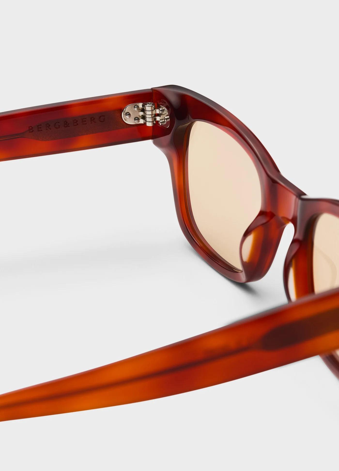 Gustav Sunglasses - Light Brown Tortoise/Brown Lenses — view 7