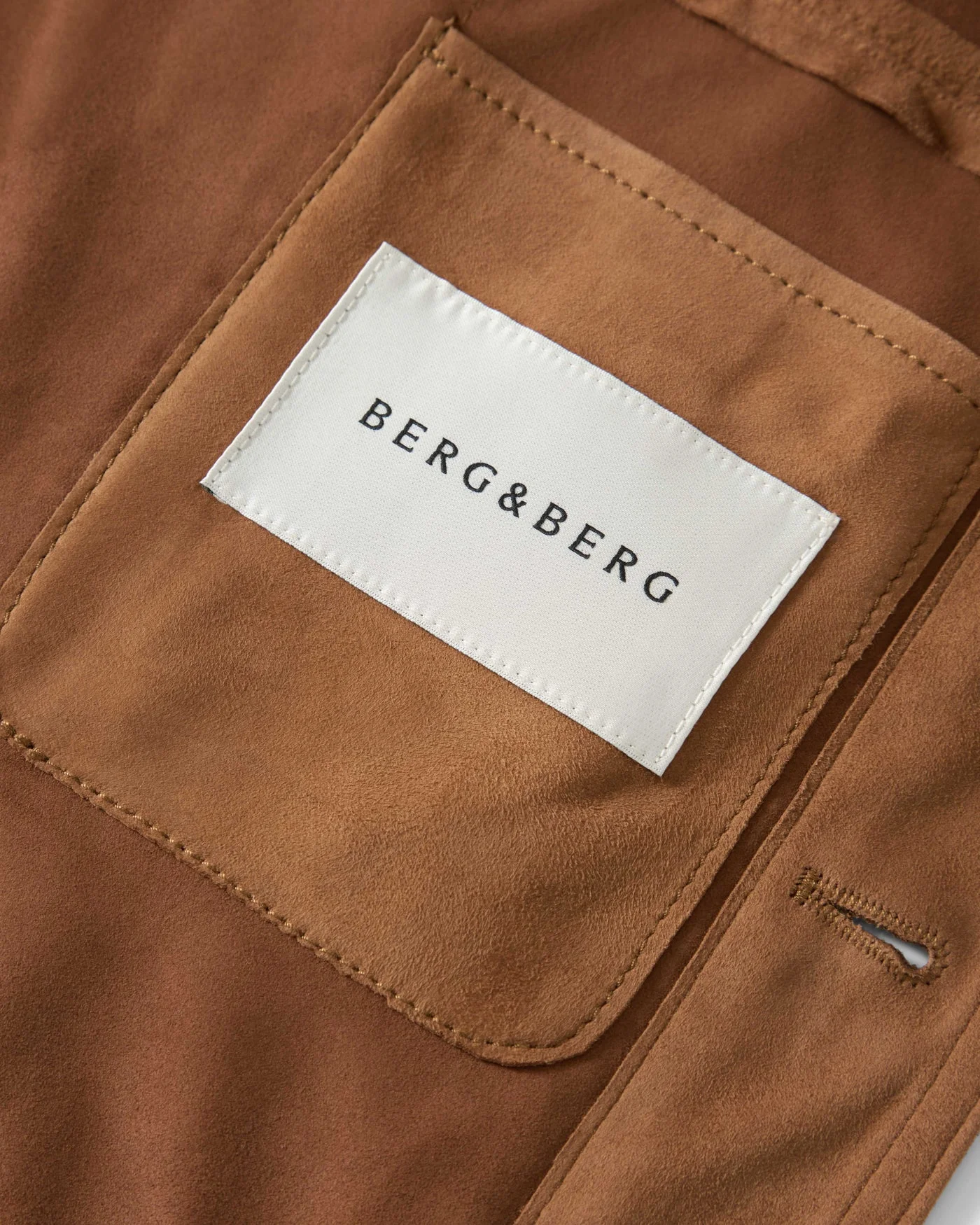 Noel Suede Jacket - Polo Brown — view 7