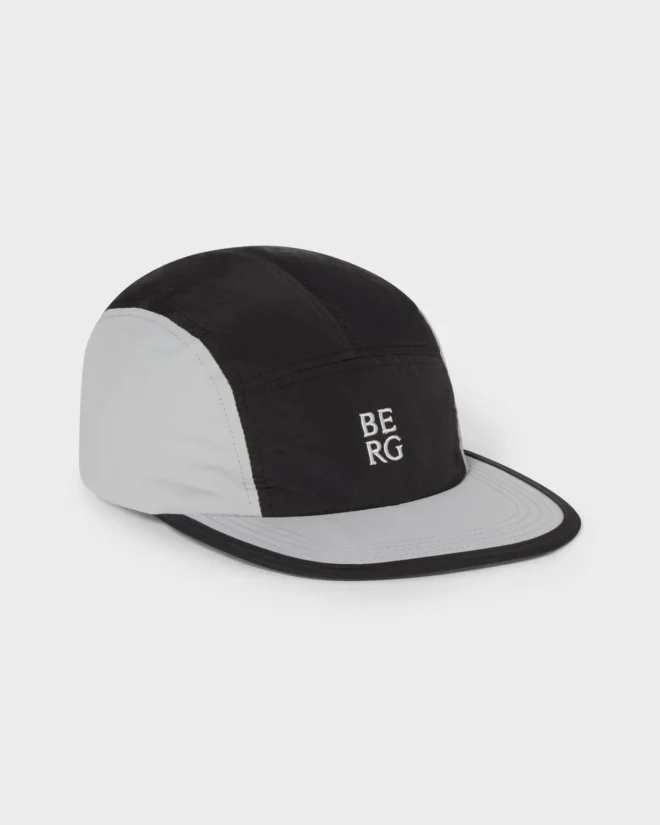 Running Cap - Black/Silver