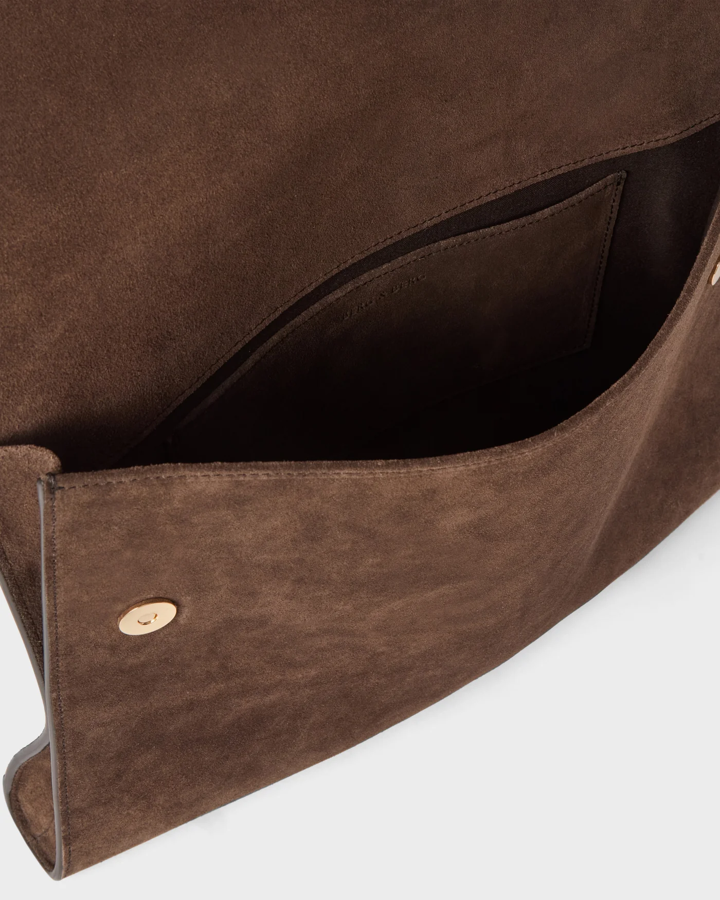 Suede Laptop Portfolio - Dark Brown — view 5