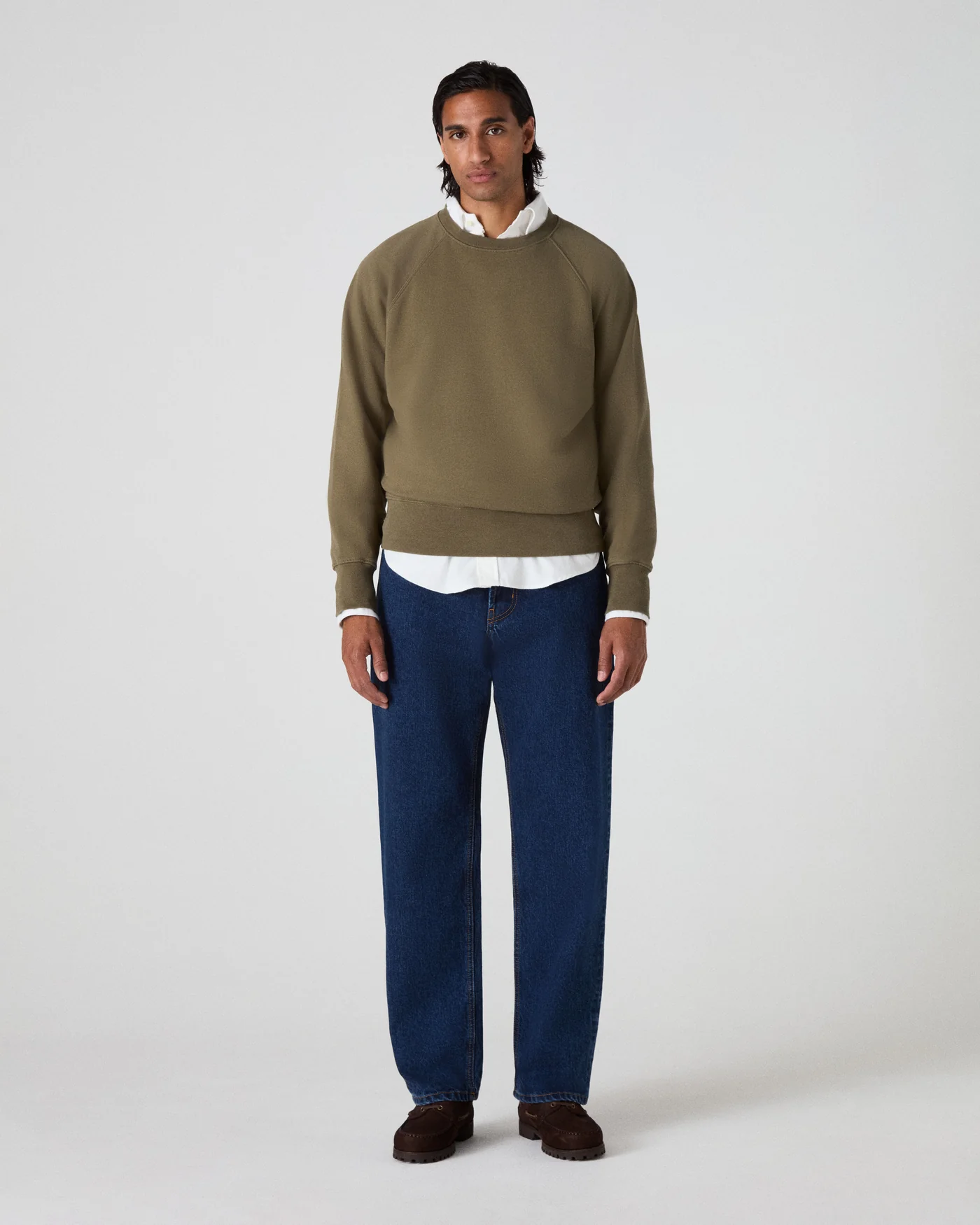 Tommy Raglan Sweatshirt - Olive