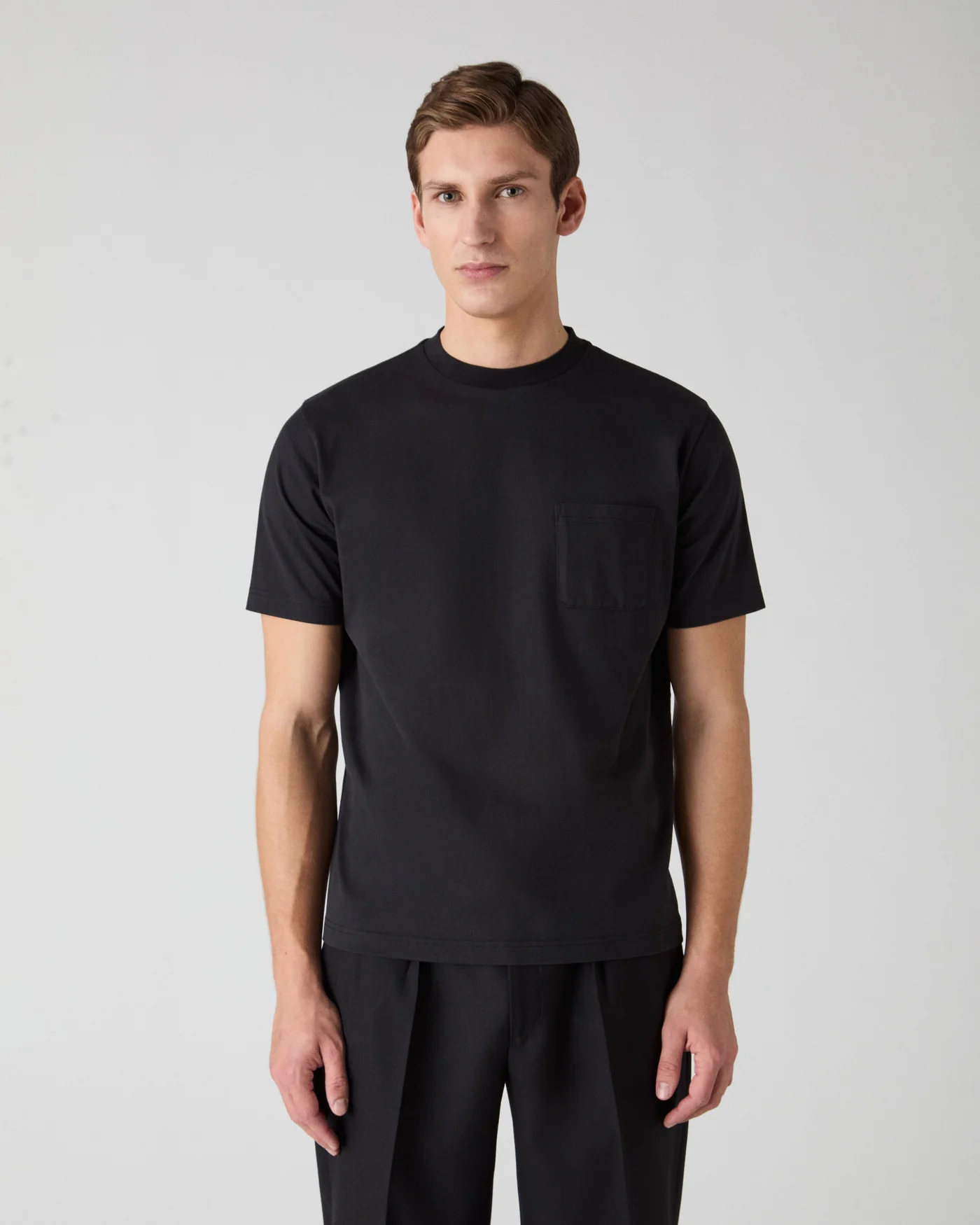 Torgny Pocket T-Shirt - Black — view 3
