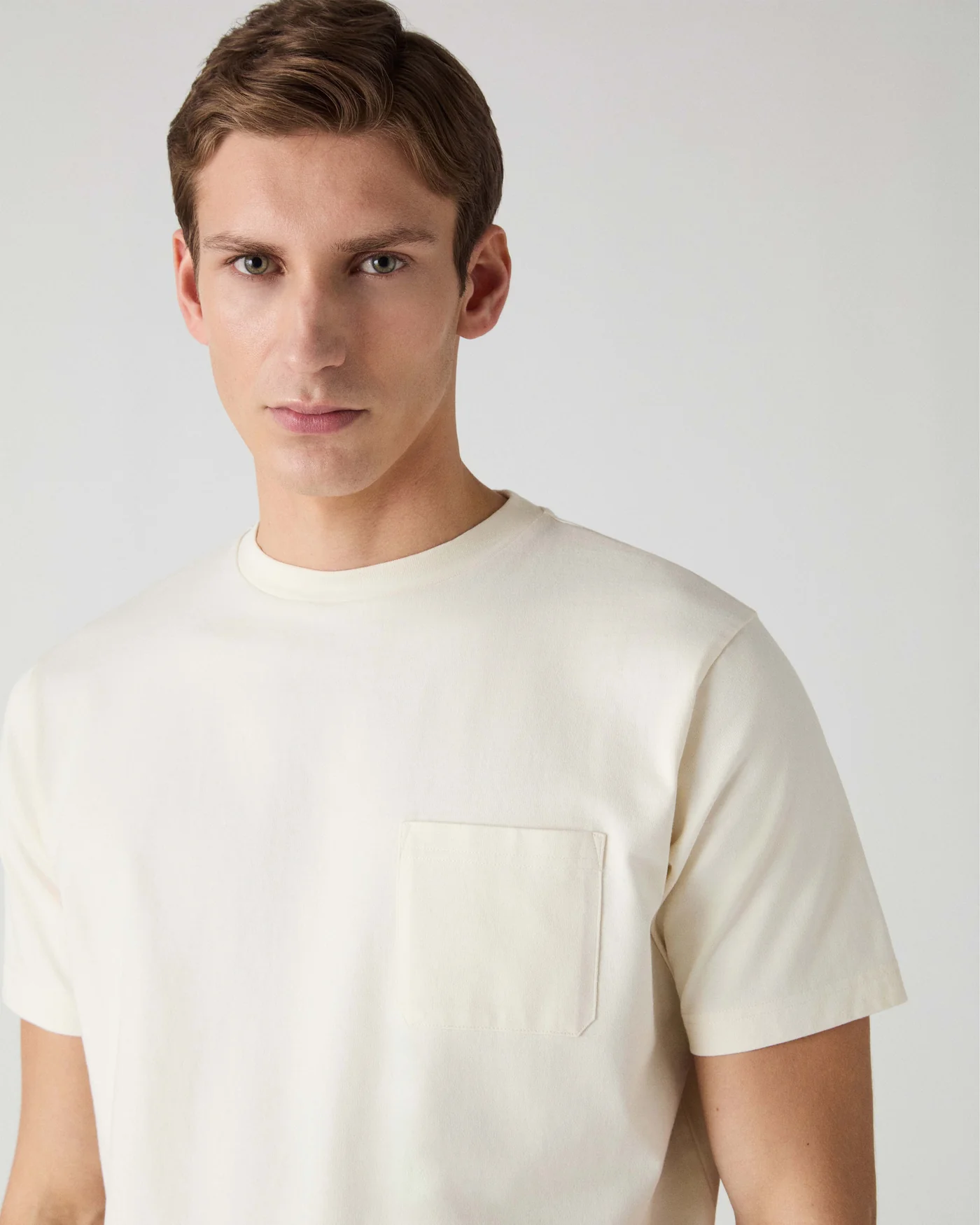 Torgny Pocket T-Shirt - White — view 2